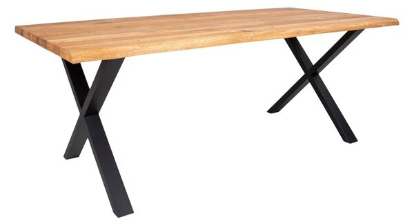 Masa dining Toulon, Natural, 200x95x75 cm