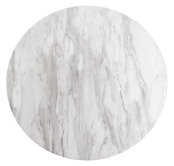 Masa dining Bolzano, Alb, 70x70x75 cm