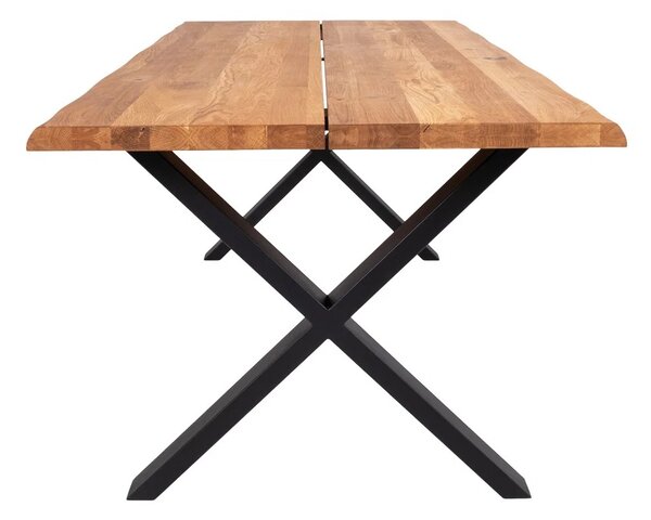 Masa dining Toulon, Natural, 200x95x75 cm