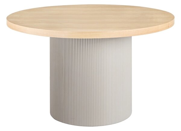 Masa dining Solva, Nisip, 120x120x75 cm