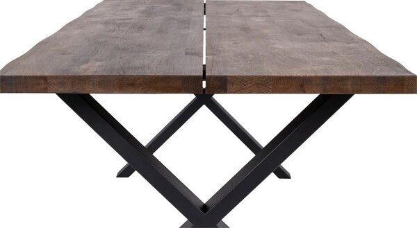 Masa dining Toulon, Gri, 200x95x75 cm