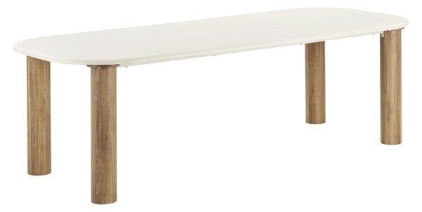 Masa dining Fondi, Nisip, 240x100x76 cm