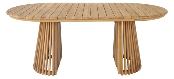 Masa dining Berja, Natural, 200x100x75 cm