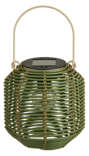 Lanterna Crewe, Verde, 15x15x15.5 cm