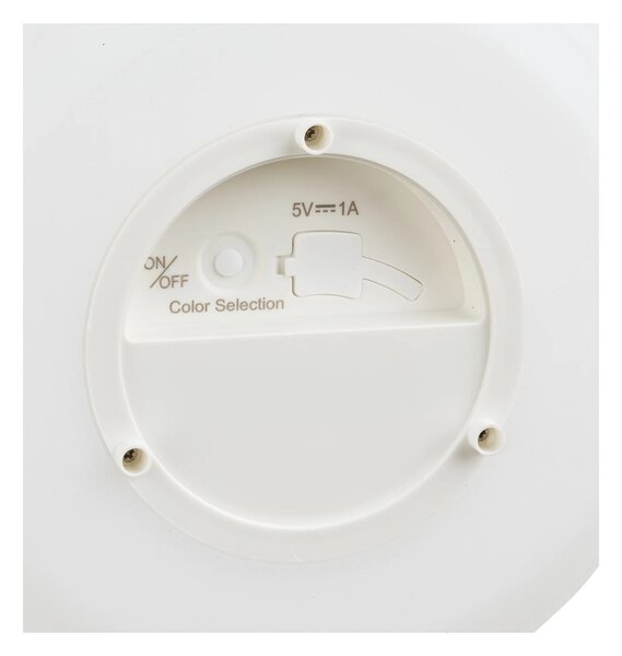 Lampa LED Derry, Alb, 20.5x21x21 cm