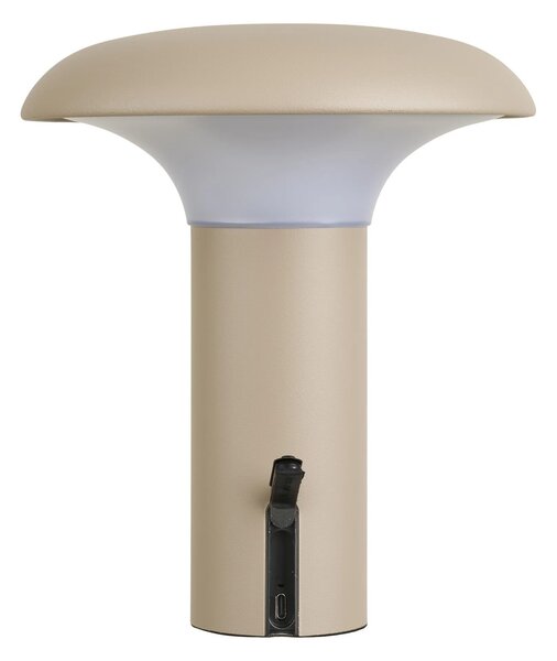 Lampa LED Ramsey, Bej, 18x18x21.5 cm