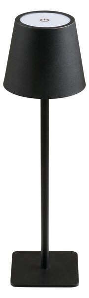 Lampa de masa Bradford, Negru, 10x10x37 cm