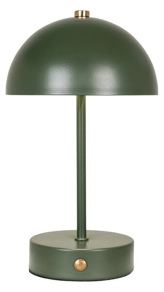 Lampa de masa Holt, Verde, 15x15x25 cm