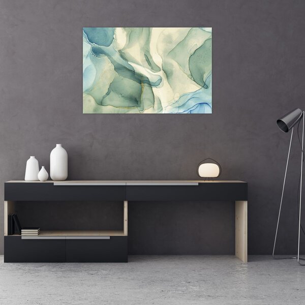 Tablou - Abstract cerneală 3 (90x60 cm)