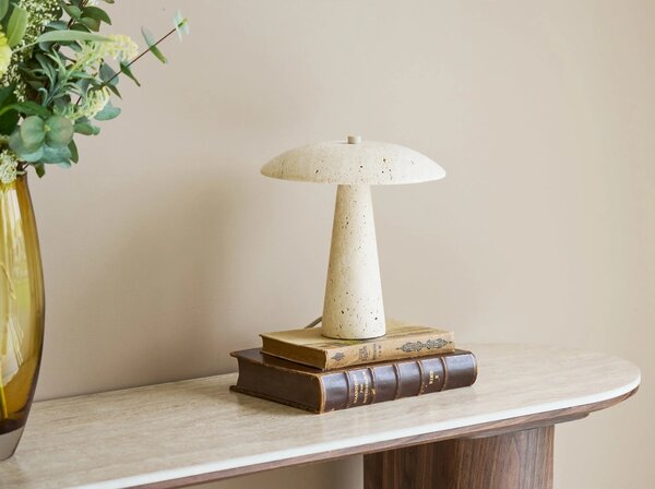 Lampa de masa Consett, Natural, 23x23x25.5 cm
