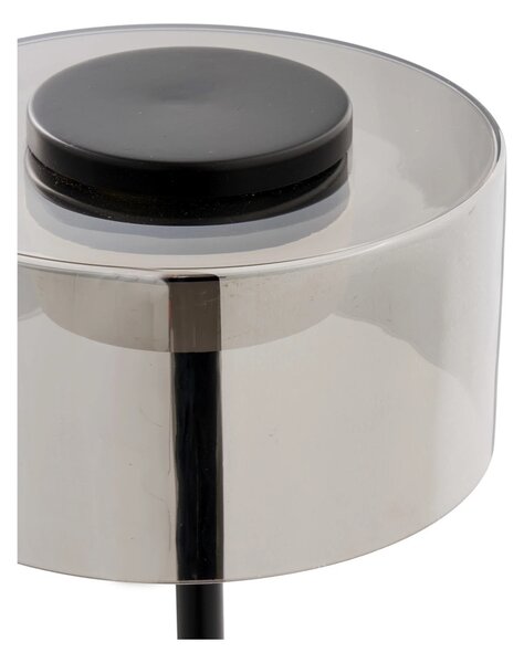 Lampa de masa Cholet, Negru, 20x20x45 cm