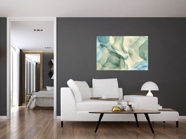Tablou - Abstract cerneală 3 (90x60 cm)