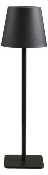 Lampa de masa Bradford, Negru, 10x10x37 cm