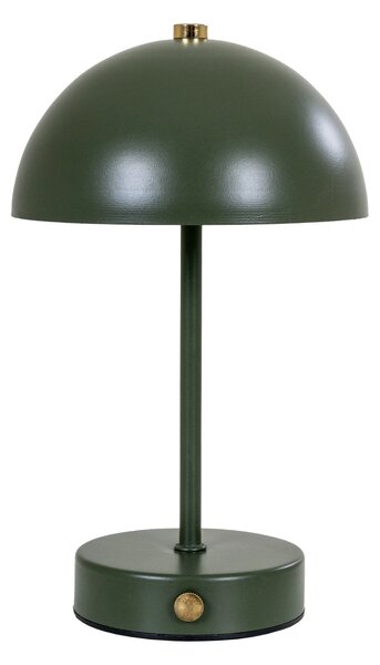 Lampa de masa Holt, Verde, 15x15x25 cm