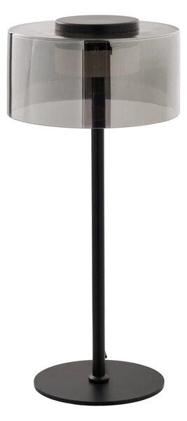 Lampa de masa Cholet, Negru, 20x20x45 cm