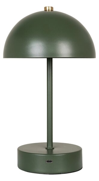 Lampa de masa Holt, Verde, 15x15x25 cm