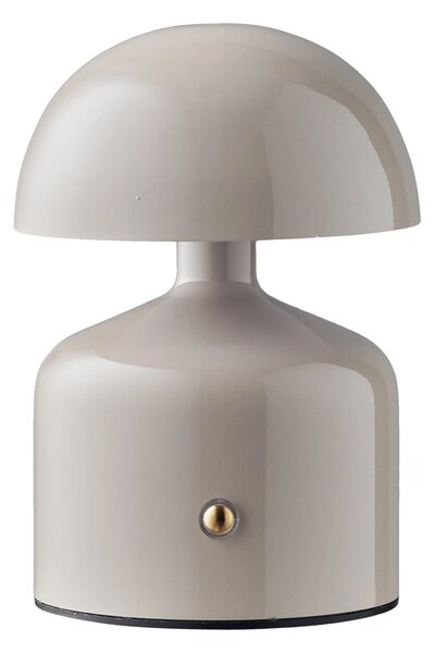 Lampa de masa Aulla, Gri, 10x10x13.5 cm