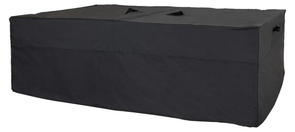 Husa de protectie pentru canapea Luxury, Negru, 210x180x95 cm