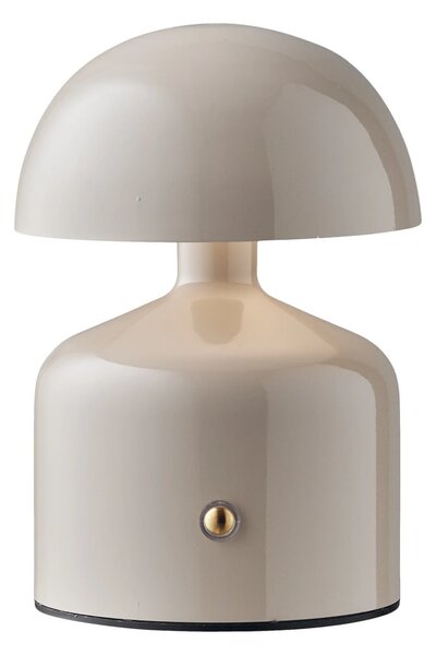 Lampa de masa Aulla, Gri, 10x10x13.5 cm