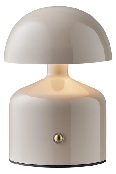 Lampa de masa Aulla, Gri, 10x10x13.5 cm