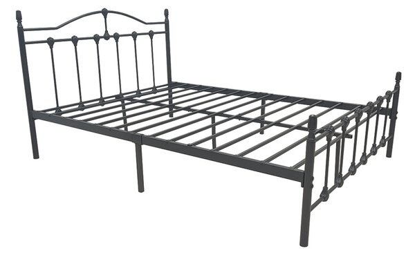 Pat Metalic Wolt 150x200 Negru