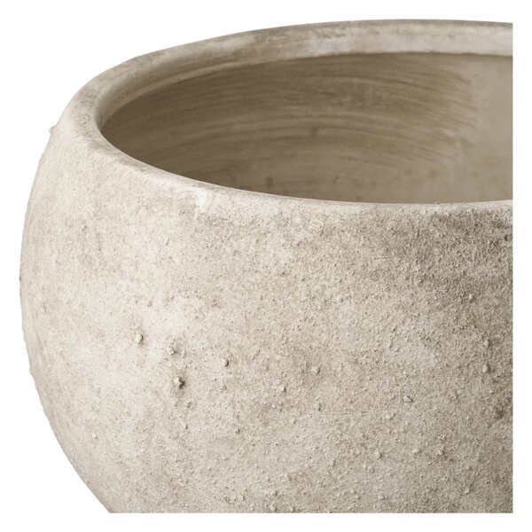 Ghiveci flori, Gri, 26x26x19.5 cm