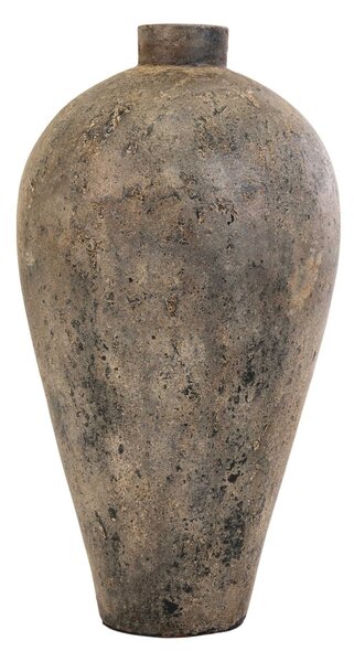 Ghiveci flori decorativ Corvo, Maro, 40x40x80 cm