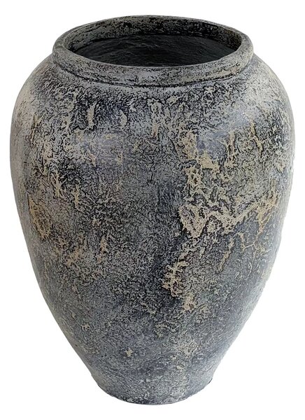 Ghiveci flori decorativ Capelo, Gri, 66x66x85 cm