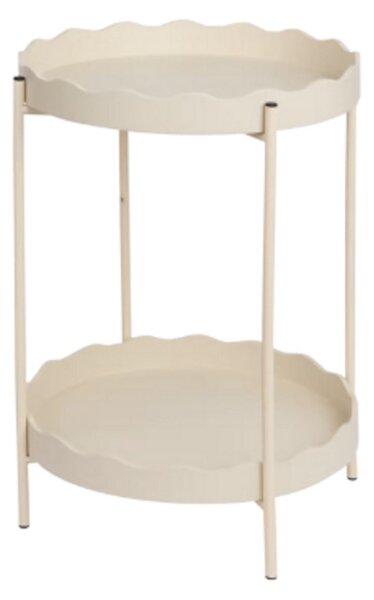 Masuta de cafea RAVELO Ø 40,5 cm, bej