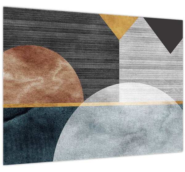 Tablou - Forme și texturi (70x50 cm)