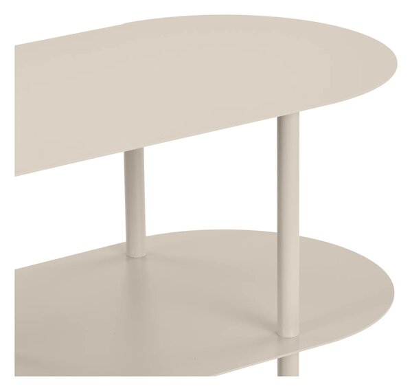 Etajera metalica joasa Rieti, Nisip , 118x31x97 cm