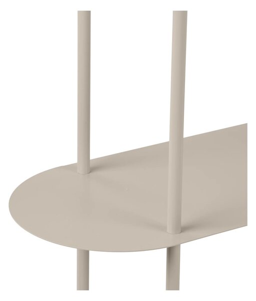 Etajera metalica joasa Rieti, Nisip , 118x31x97 cm