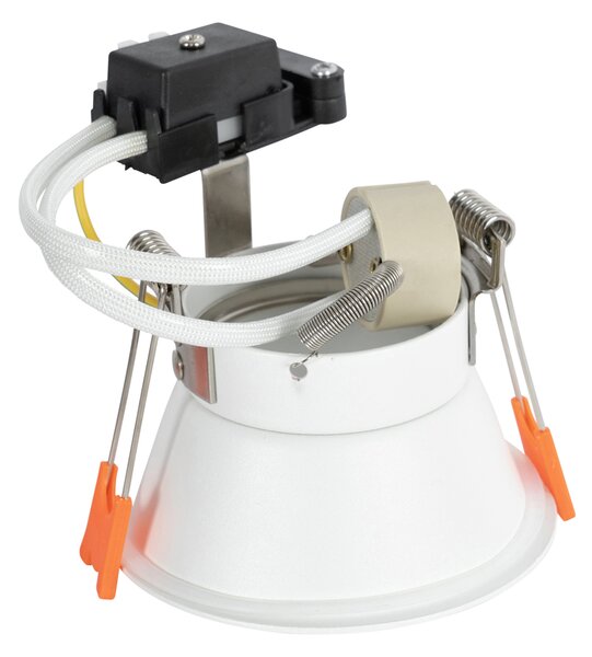 Spot încastrat inteligent alb IP44 incl. Wifi GU10 50mm - Dept