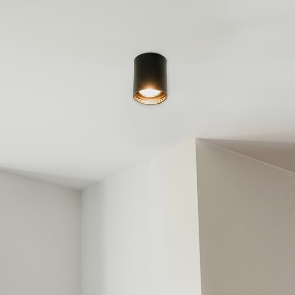 Spotlight negru - Tubo