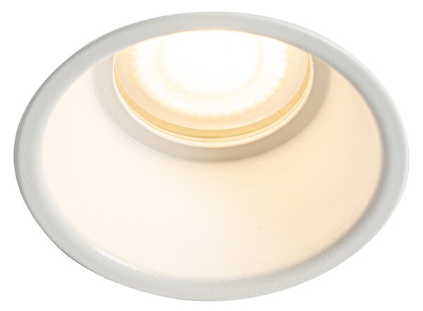 Spot încastrat inteligent alb IP44 incl. Wifi GU10 50mm - Dept