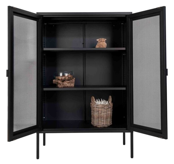 Dulap Cabinet, Negru , 40x80x120 cm