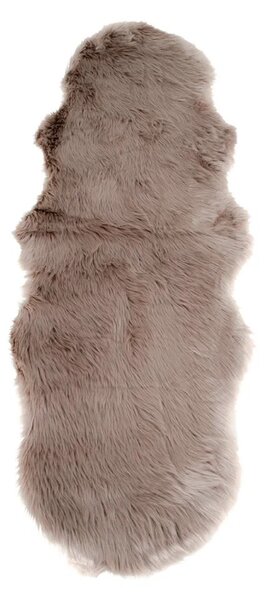 Covor Artificial blana de miel, Maro, 180x60x6.5 cm