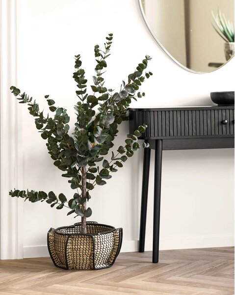 Cos decorativ Medan, Natural, 33x33x20 cm