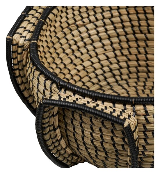Cos decorativ Medan, Natural, 33x33x20 cm