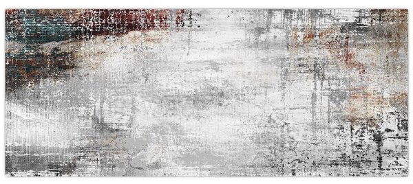 Tablou - Abstract pânză texturată (120x50 cm)