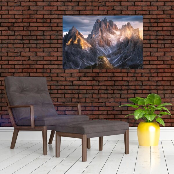 Tablou - Panoramă de munte (90x60 cm)