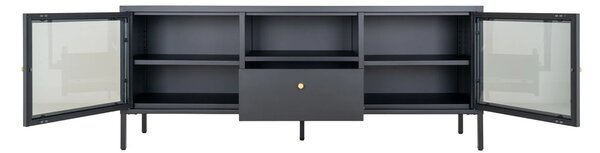 Comoda TV Dalby, Negru, 35x150x60 cm