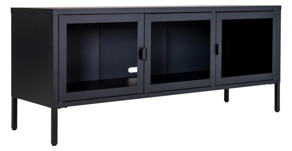 Comoda TV Brisbane, Negru, 40x130x55 cm