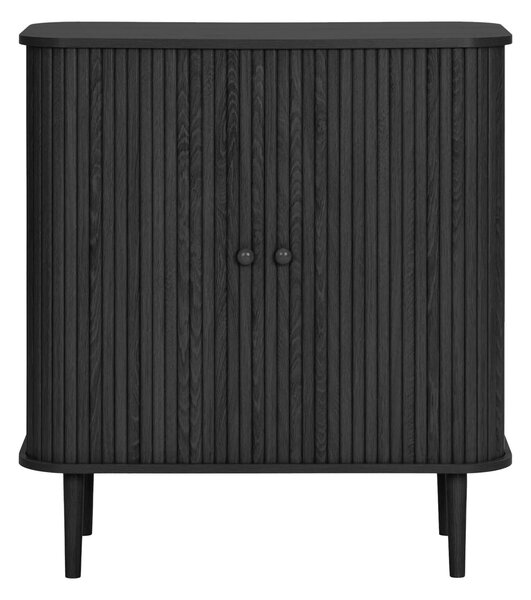 Comoda Nikko, Negru , 80x40x87 cm