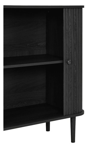 Comoda Nikko, Negru , 80x40x87 cm