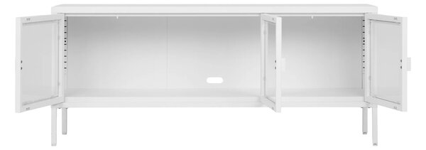 Comoda TV Brisbane, Alb, 40x130x55 cm