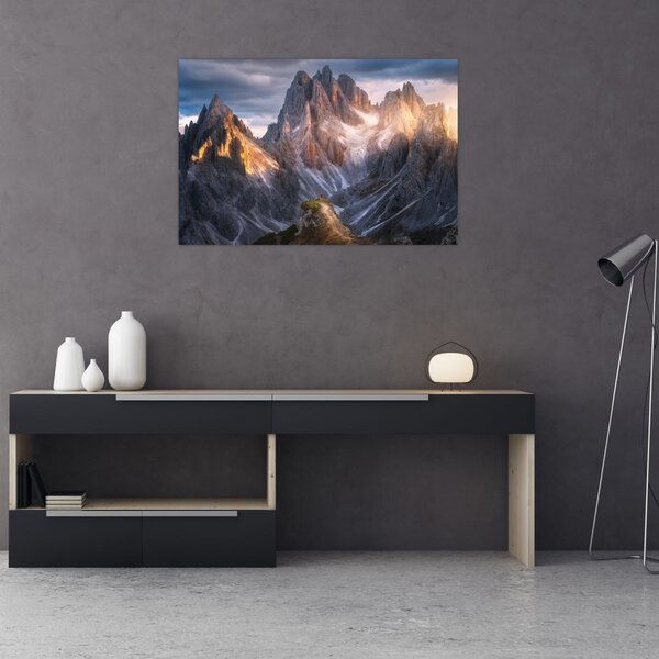 Tablou - Panoramă de munte (90x60 cm)