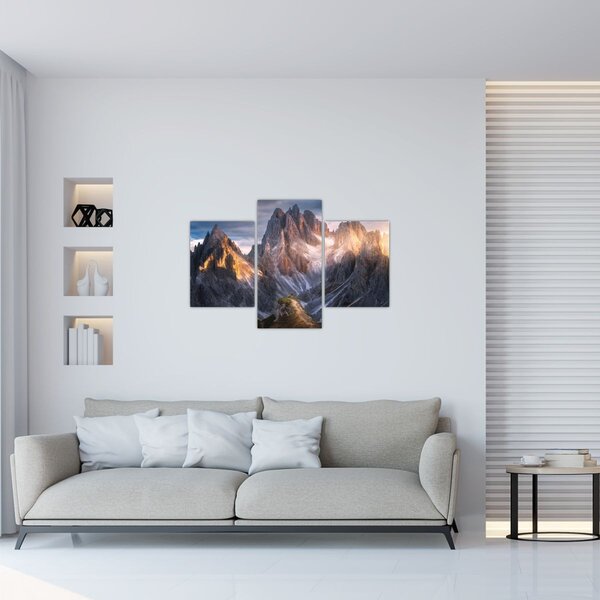 Tablou - Panoramă de munte (90x60 cm)