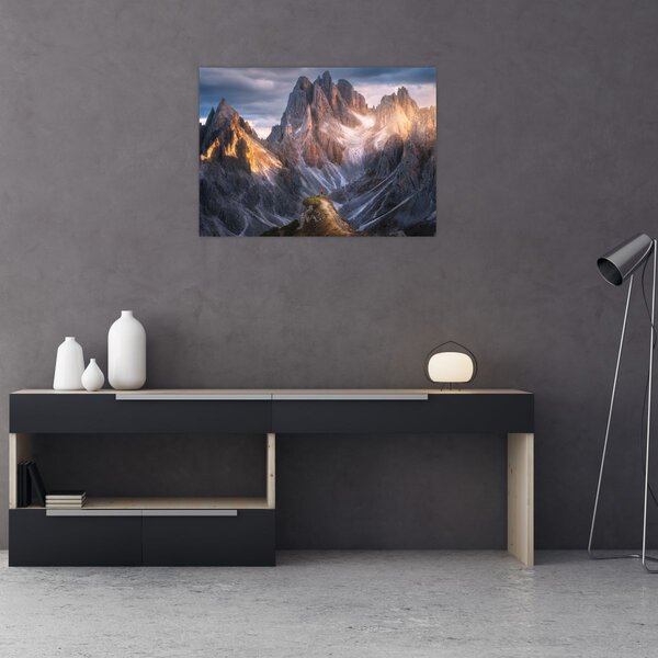Tablou - Panoramă de munte (70x50 cm)