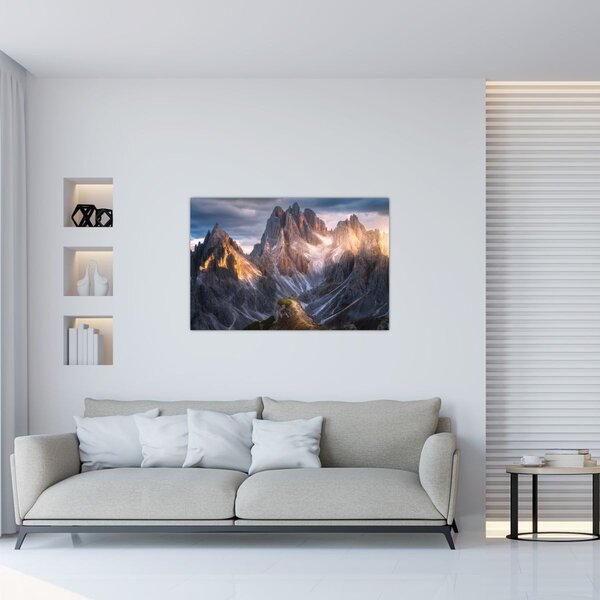 Tablou - Panoramă de munte (90x60 cm)